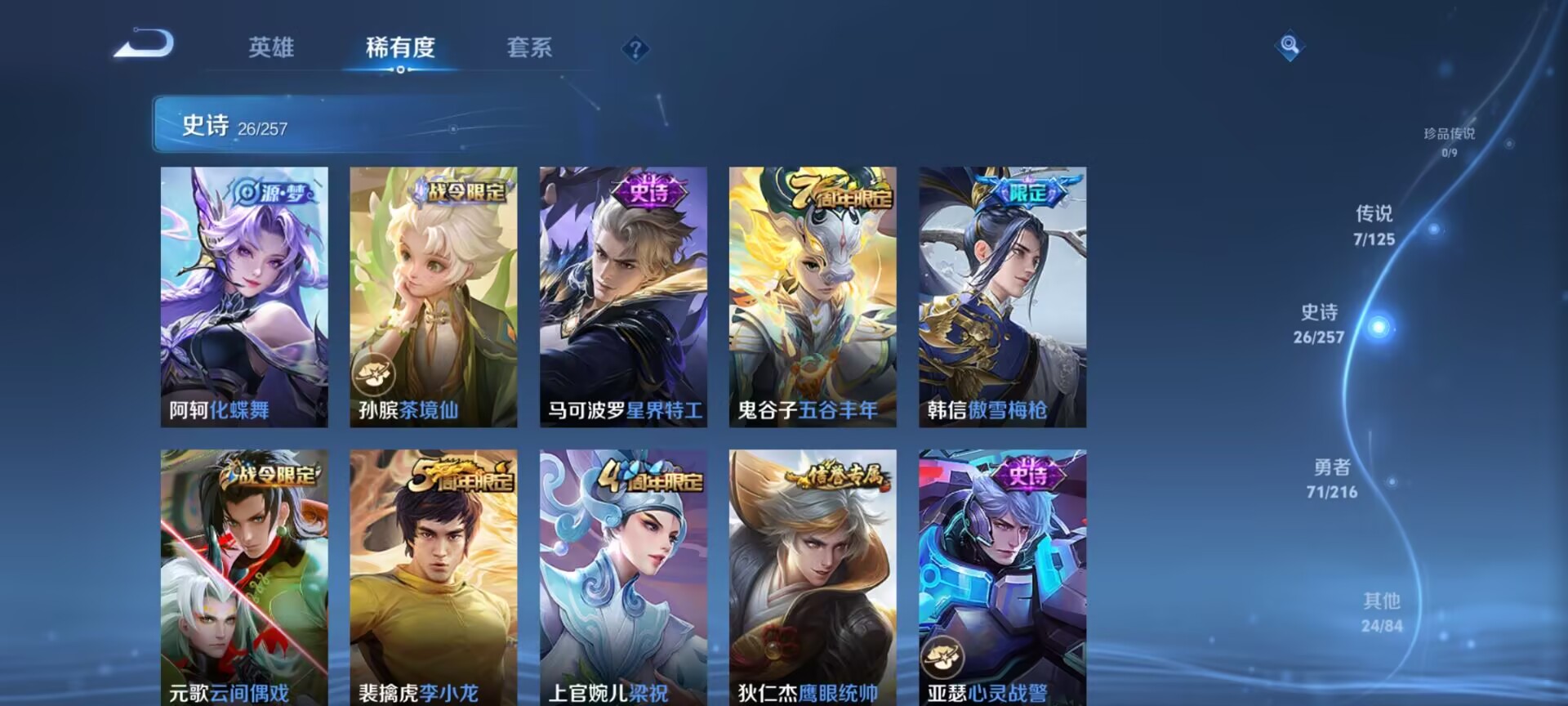 WZDN3234879王者荣耀账号详情图4