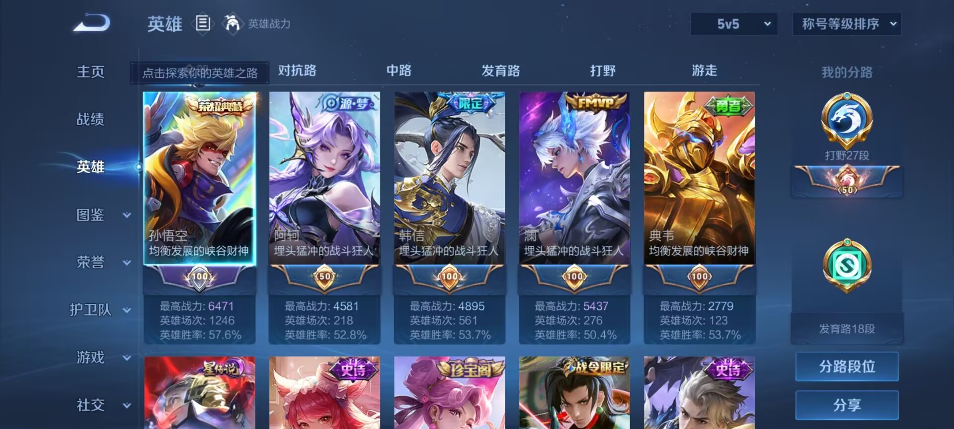 WZDN3234879王者荣耀账号详情图8