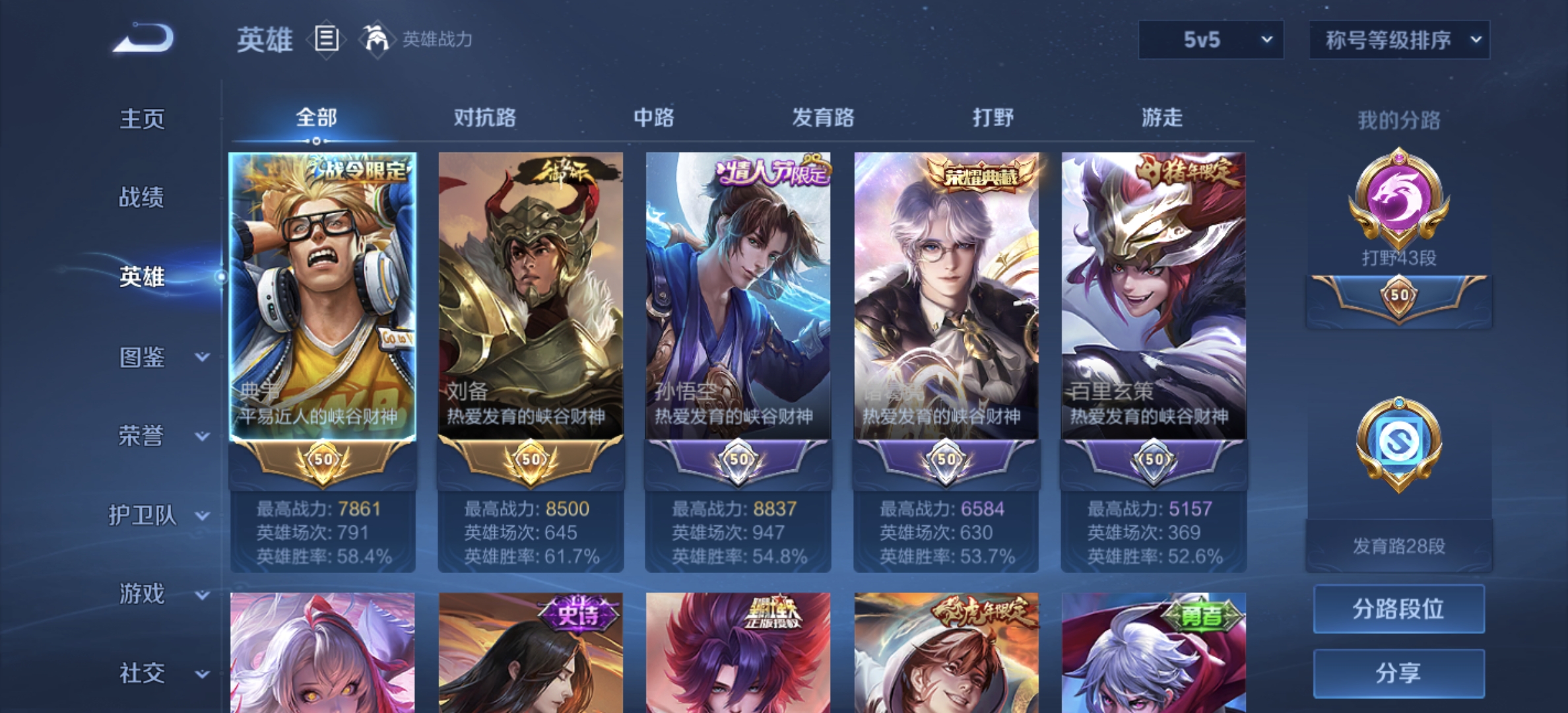 WZDN3235819王者荣耀账号详情图8