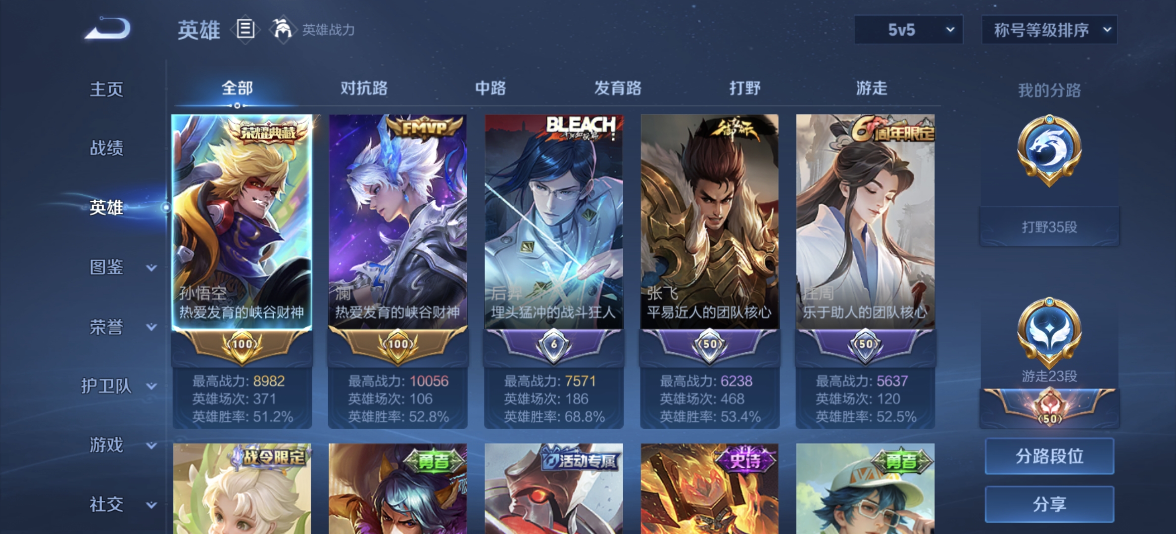 WZDN3235824王者荣耀账号详情图5