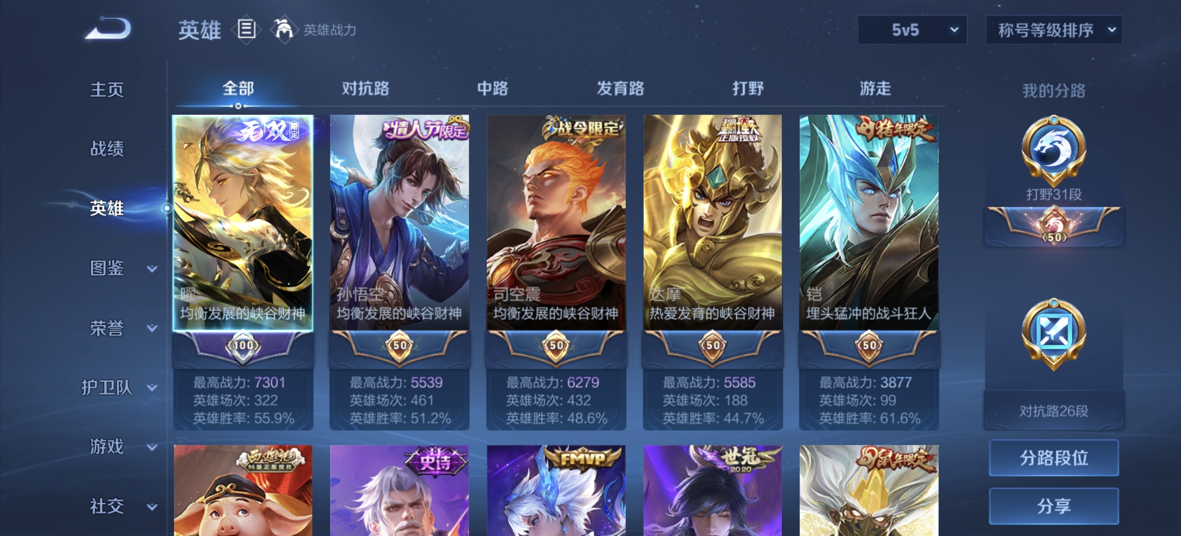 WZDN3235855王者荣耀账号详情图9