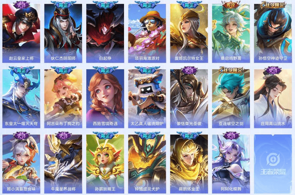 WZQM3339577王者荣耀账号详情图14