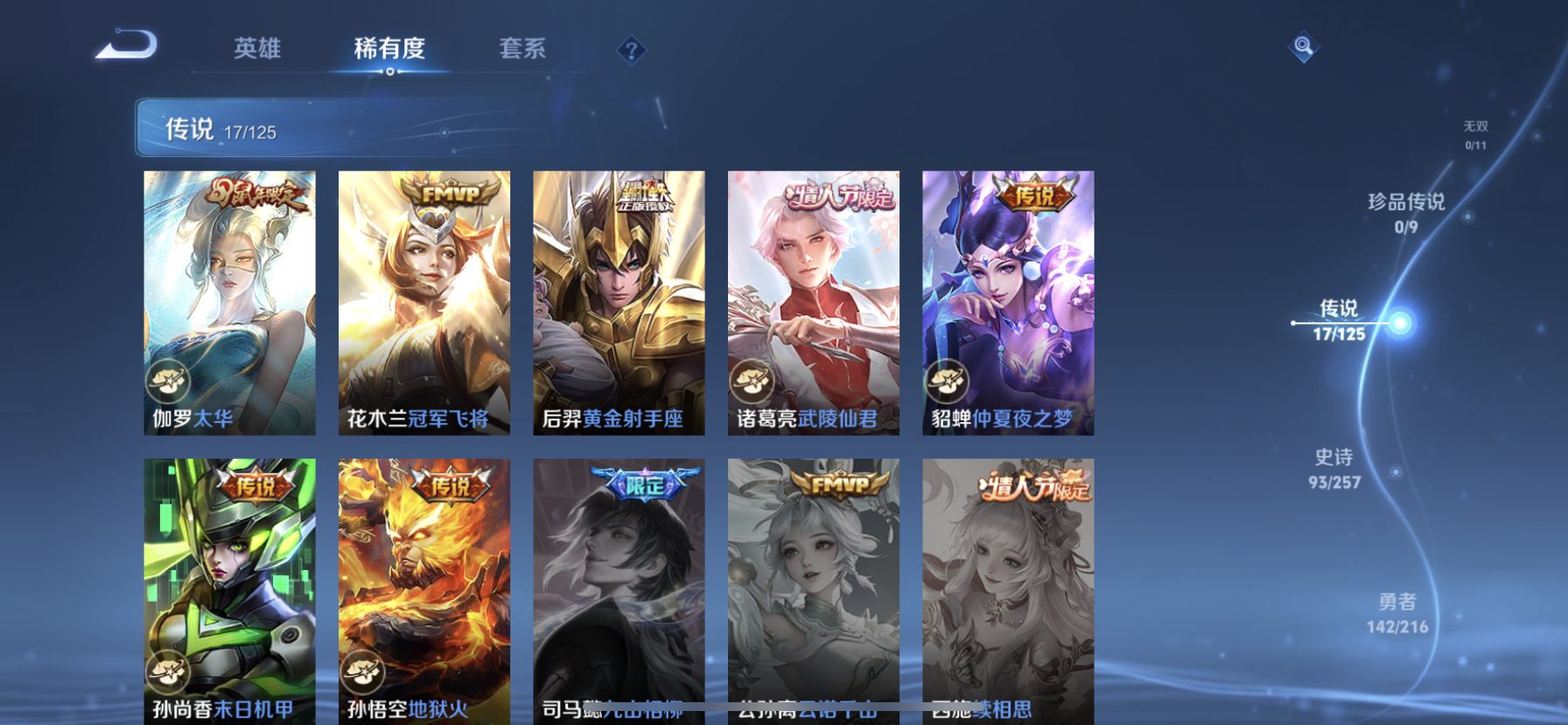 WZDN3237048王者荣耀账号详情图3