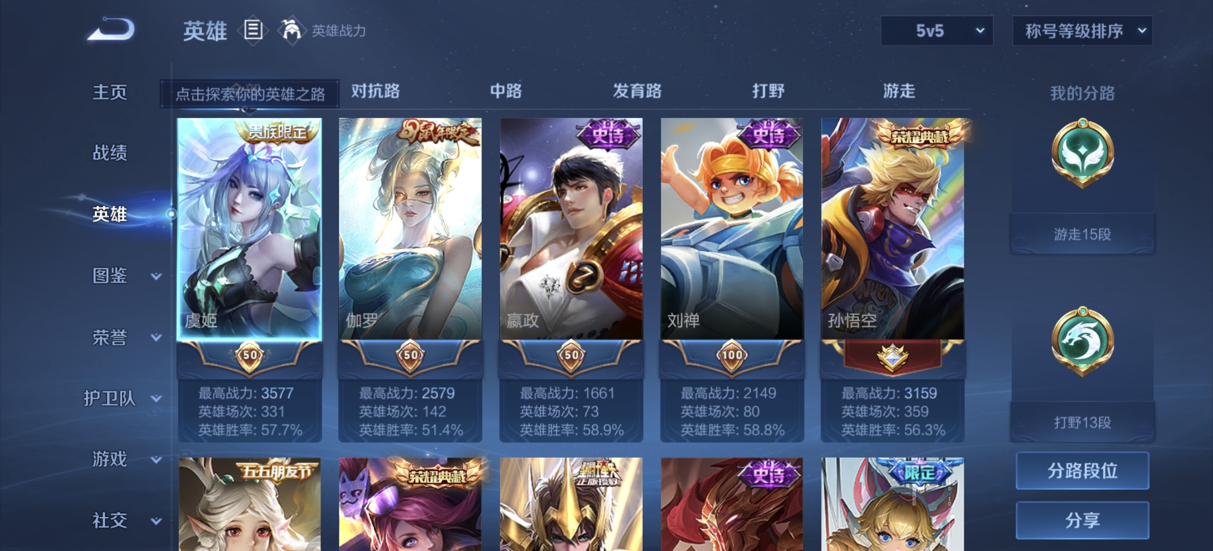WZDN3237315王者荣耀账号详情图6
