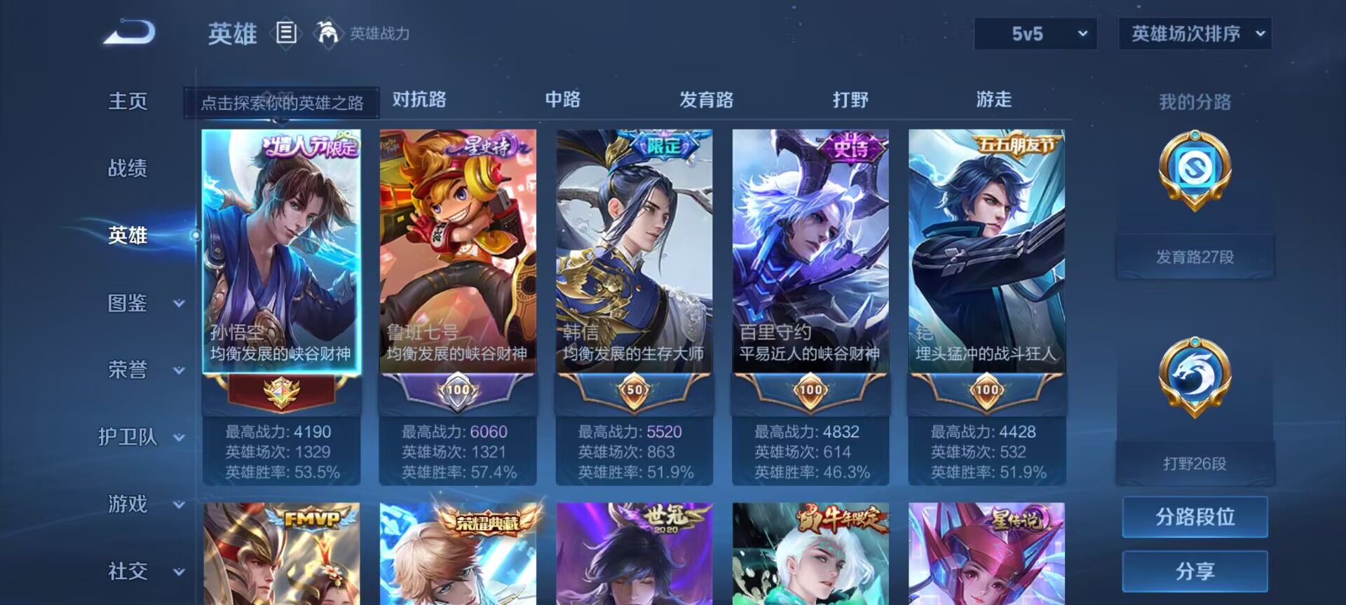 WZDN3237446王者荣耀账号详情图5