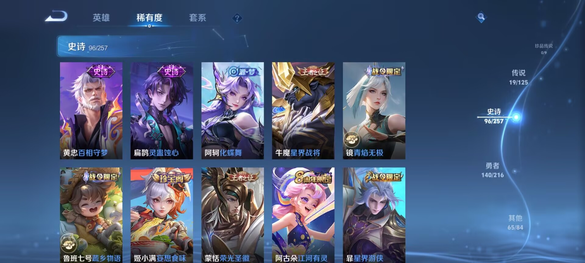 WZDN3237446王者荣耀账号详情图6