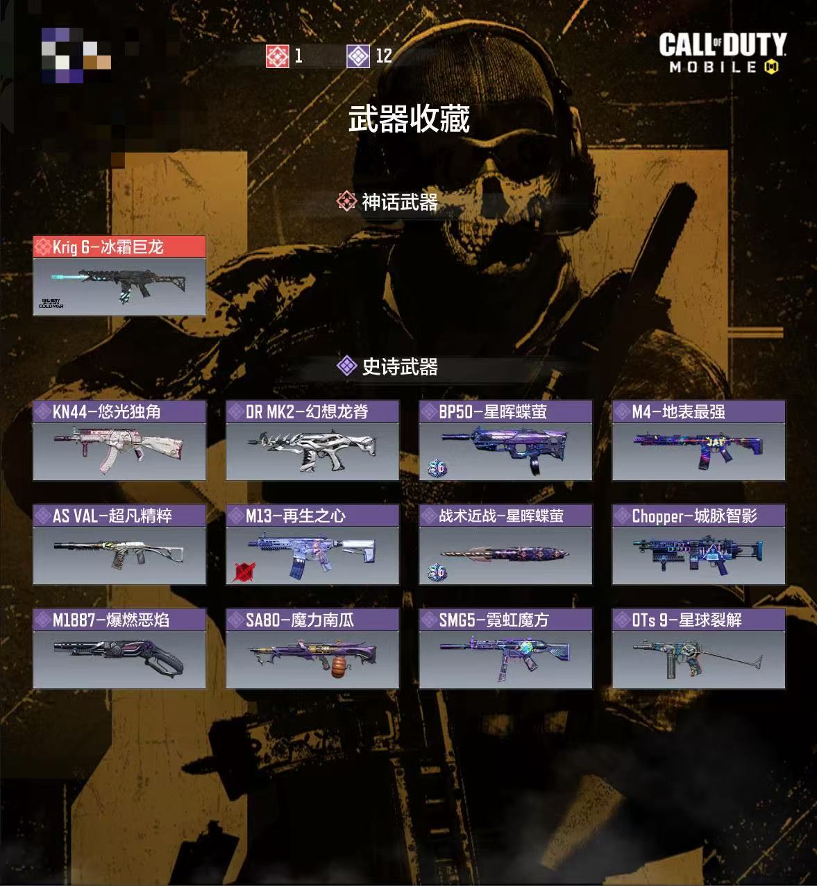 SMCW35972使命召唤手游账号详情图2