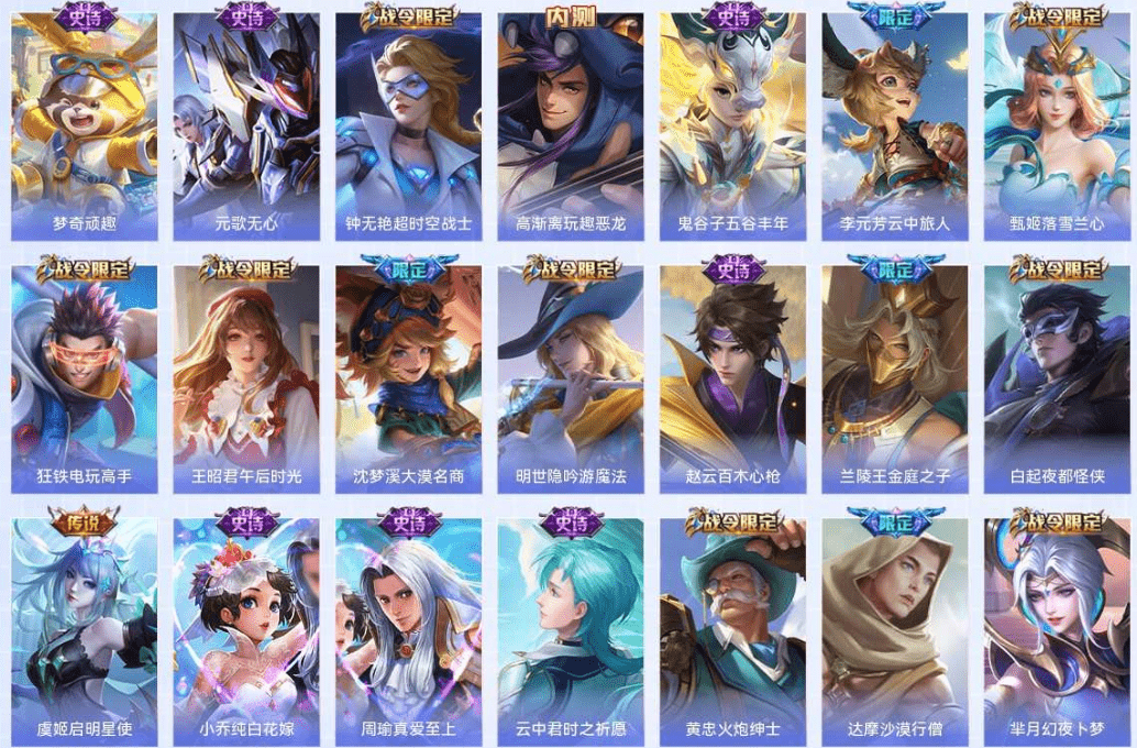 WZQM3340029王者荣耀账号详情图16