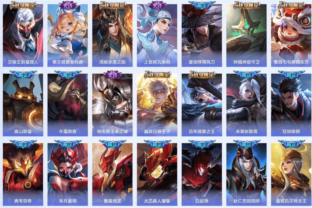 WZQM3340029王者荣耀账号详情图25