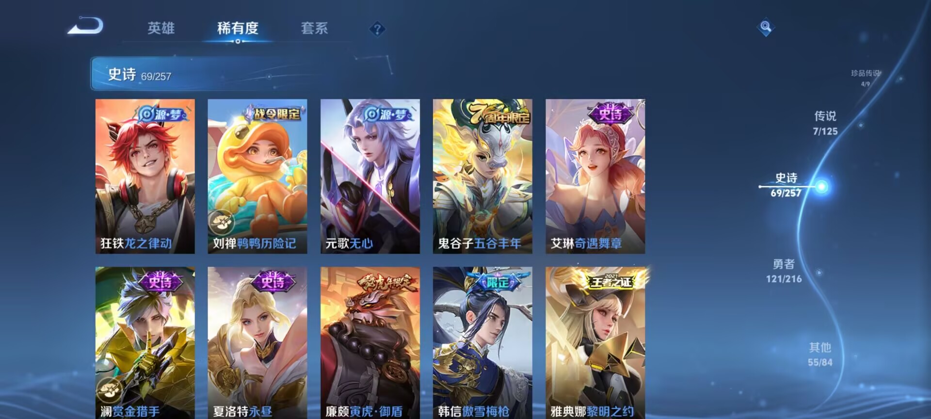 WZDN3239365王者荣耀账号详情图4