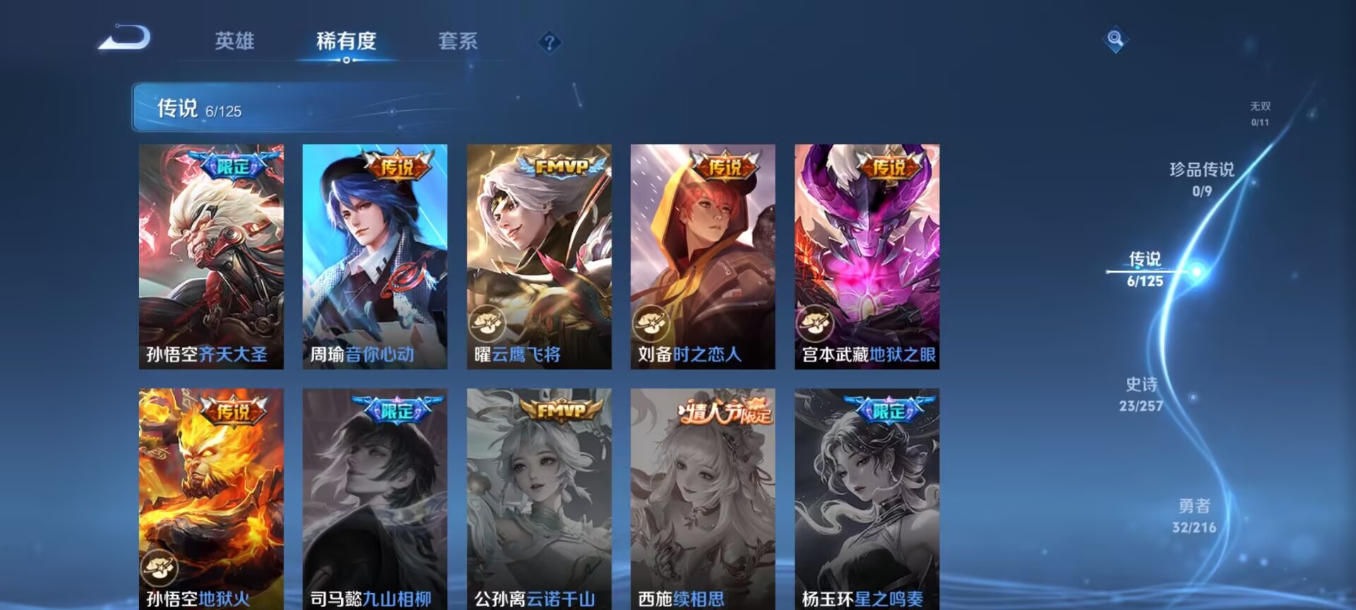 WZDN3240384王者荣耀账号详情图3