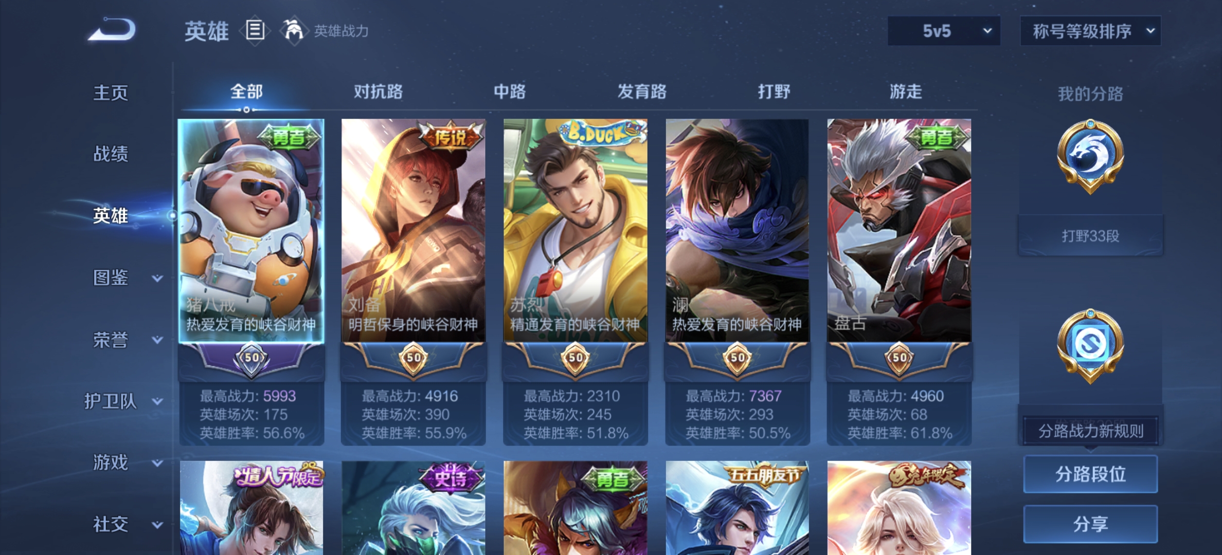 WZDN3240397王者荣耀账号详情图3
