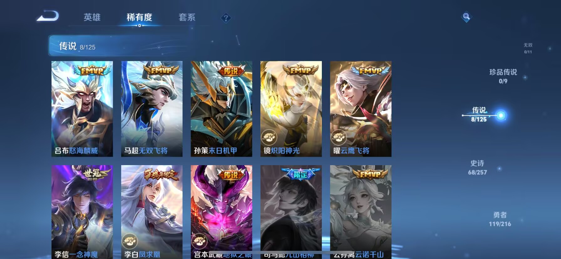 WZDN3240436王者荣耀账号详情图3