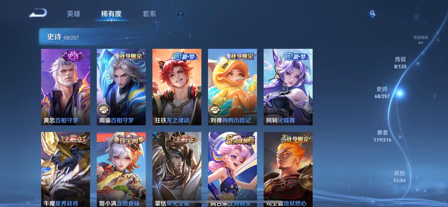 WZDN3240436王者荣耀账号详情图4