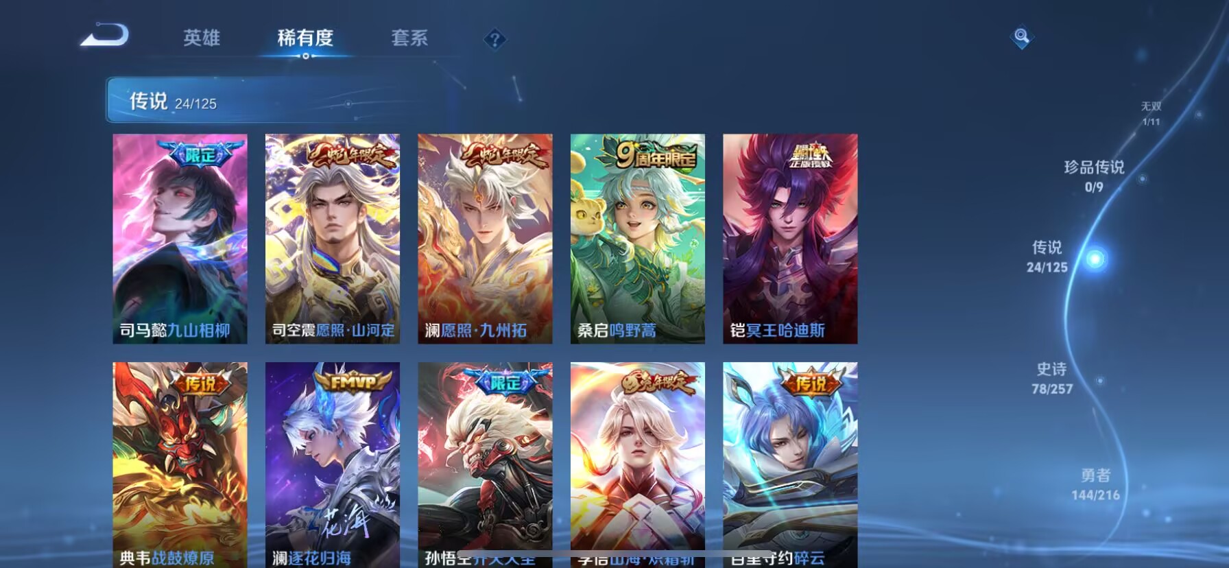 WZDN3240434王者荣耀账号详情图2