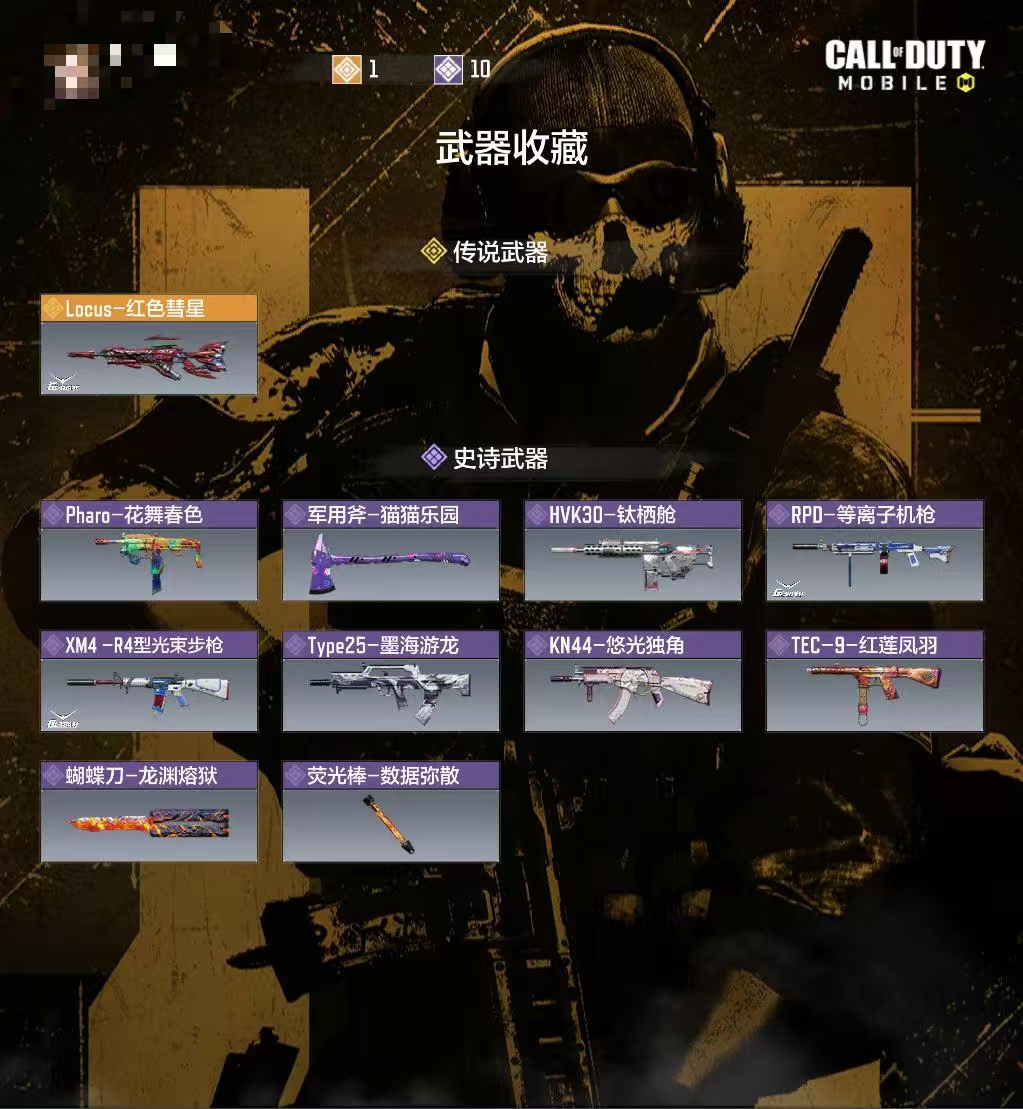 SMCW36100使命召唤手游账号详情图2