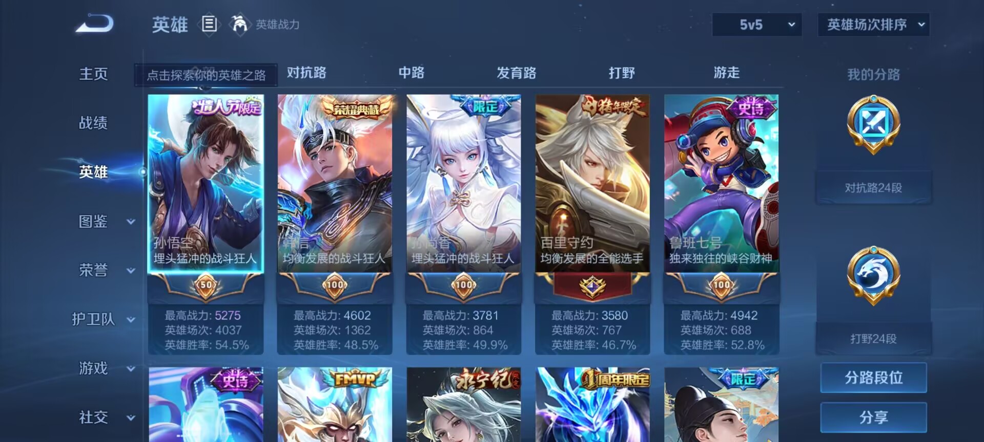 WZDN3241252王者荣耀账号详情图6