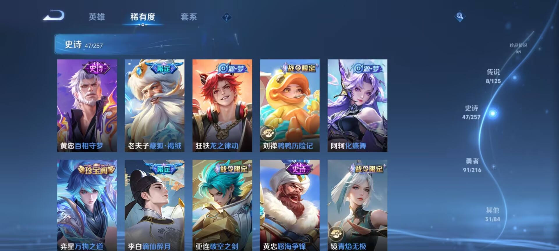 WZDN3241256王者荣耀账号详情图4