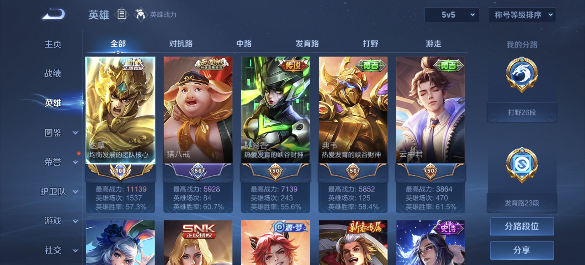 WZDN3241301王者荣耀账号详情图8