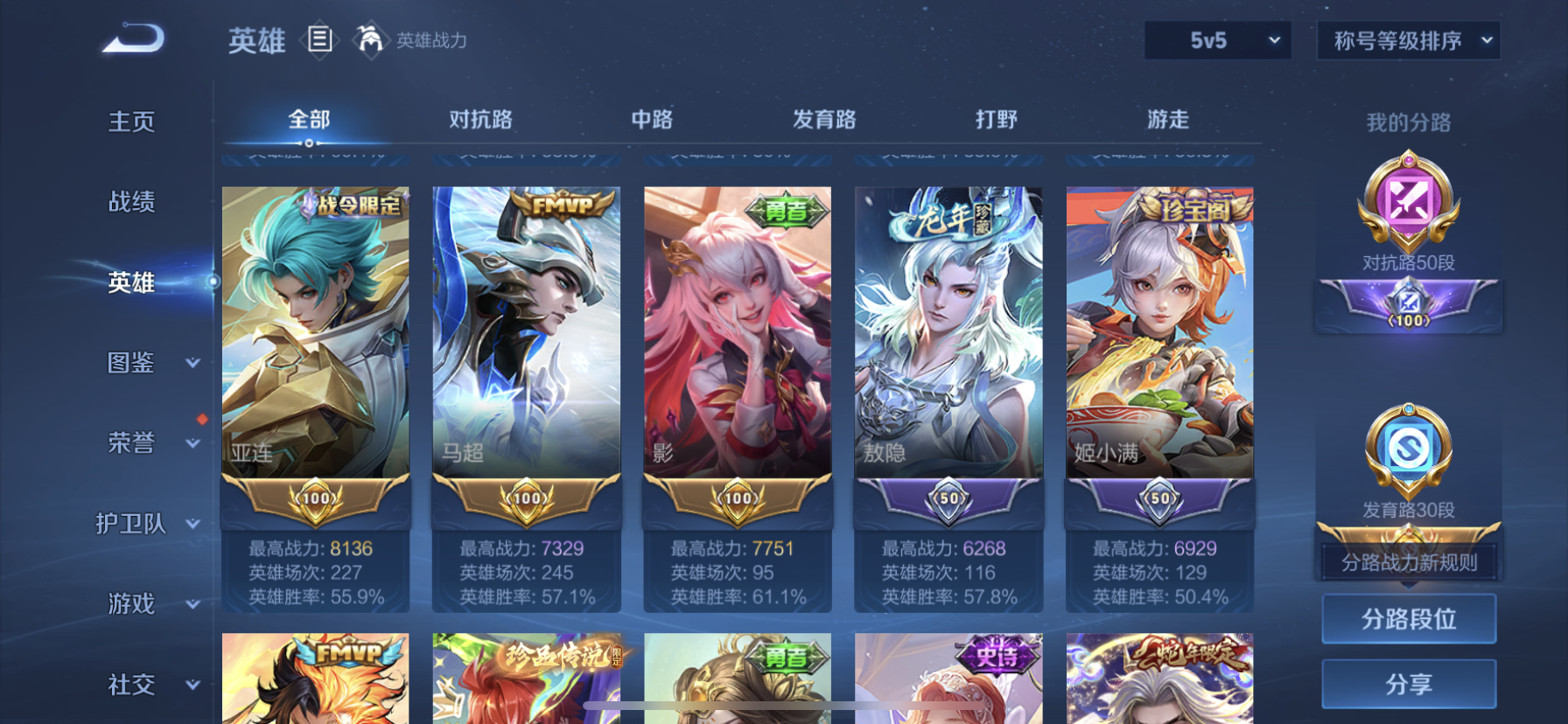 WZDN3241302王者荣耀账号详情图11