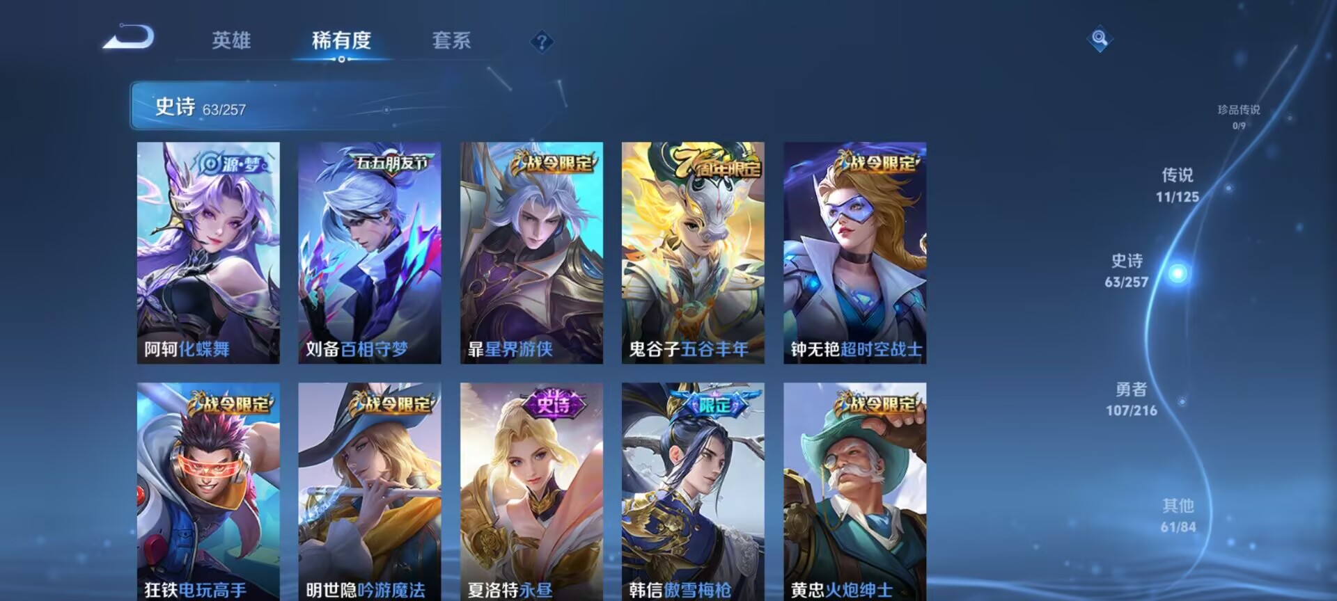 WZDN3242231王者荣耀账号详情图2