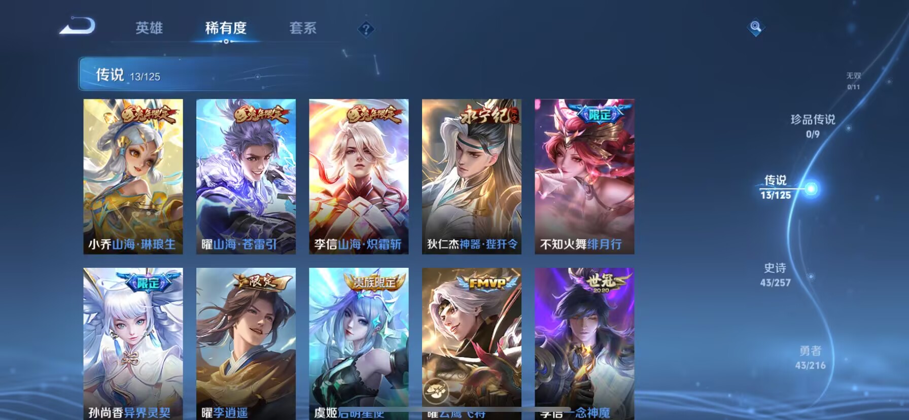 WZDN3242258王者荣耀账号详情图2