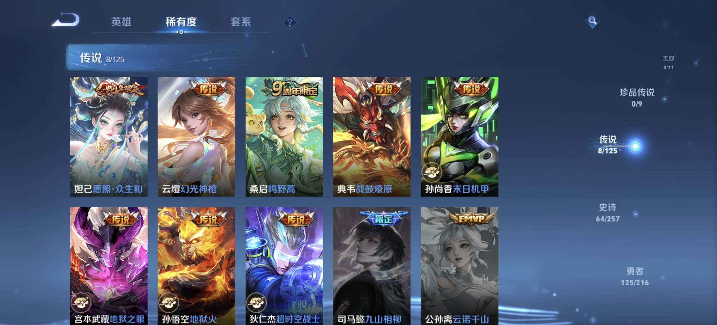 WZDN3242376王者荣耀账号详情图3