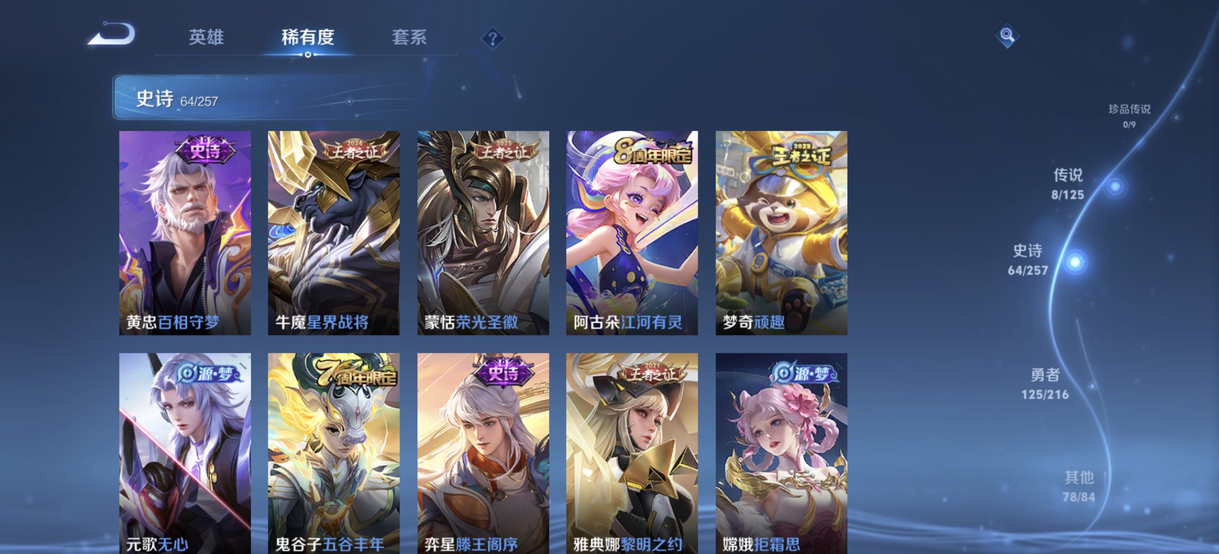 WZDN3242376王者荣耀账号详情图4