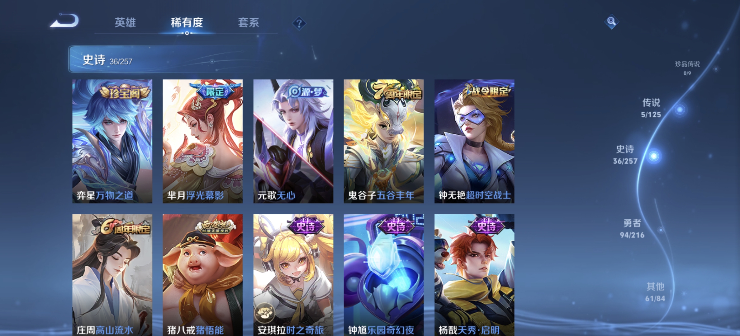 WZDN3242371王者荣耀账号详情图4
