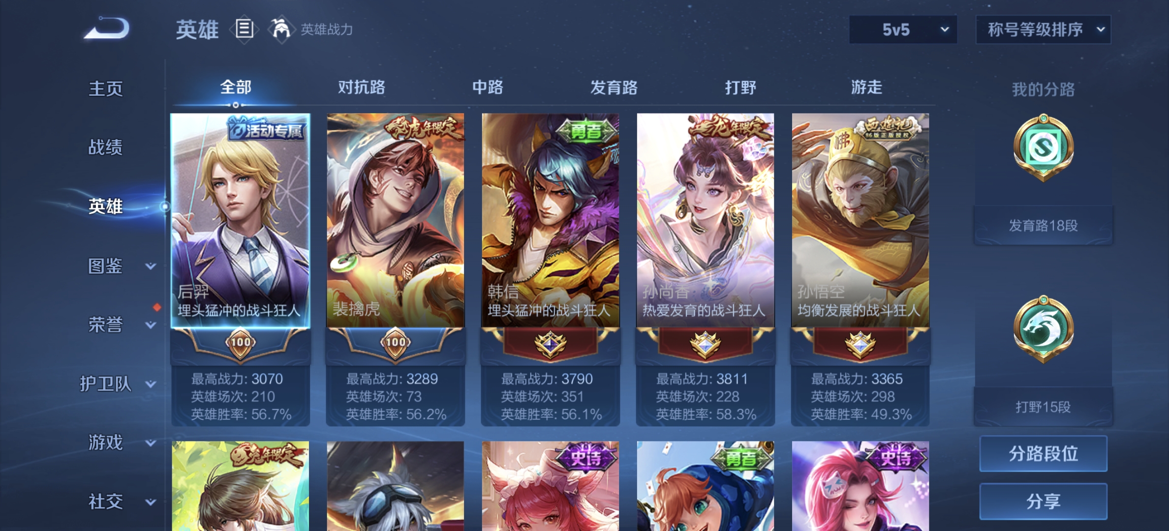 WZDN3243581王者荣耀账号详情图9