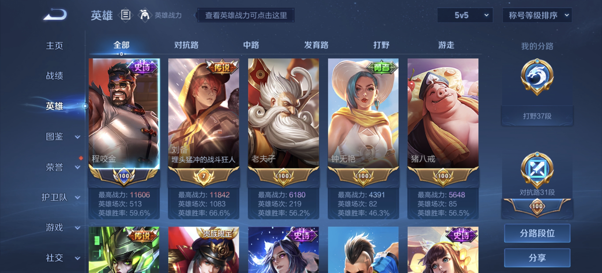 WZDN3244783王者荣耀账号详情图3