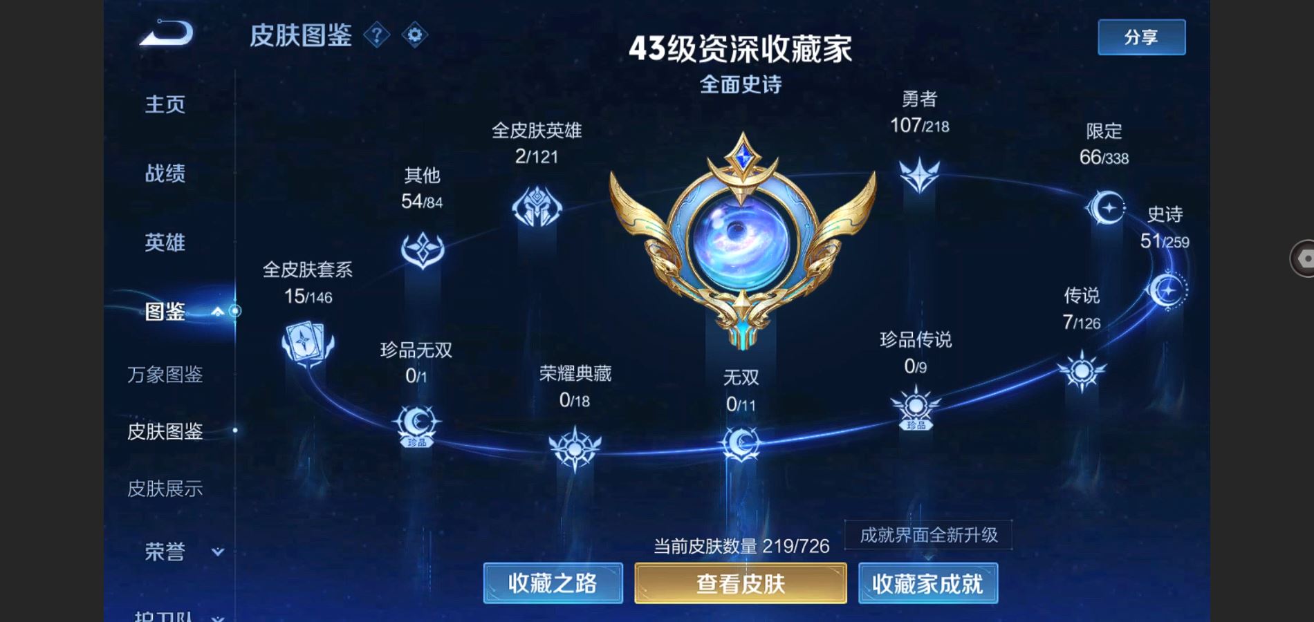 WZQM3461636王者荣耀账号详情图3