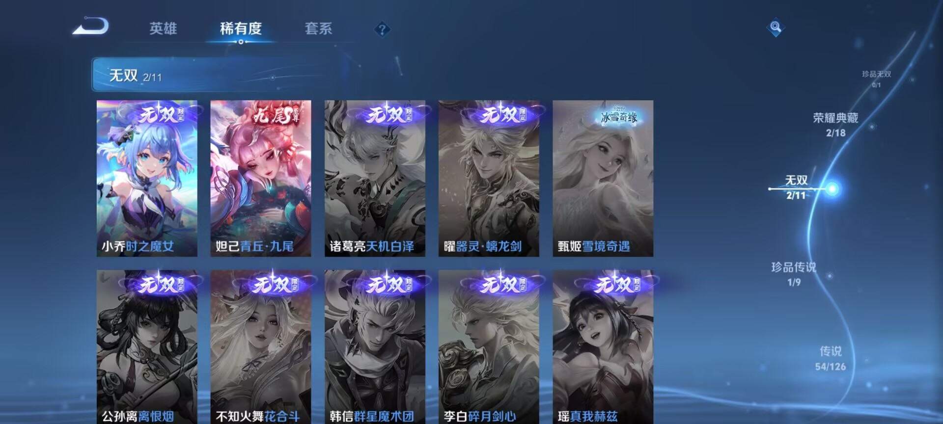 WZDN3250539王者荣耀账号详情图3
