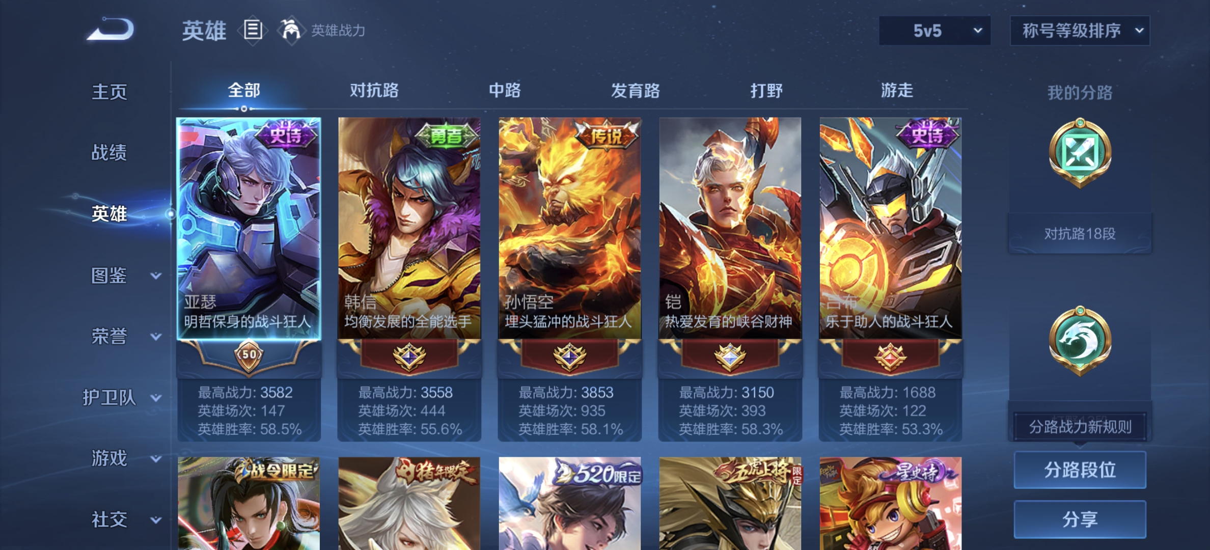 WZDN3251500王者荣耀账号详情图7 WZDN3251500王者荣耀账号详情图7