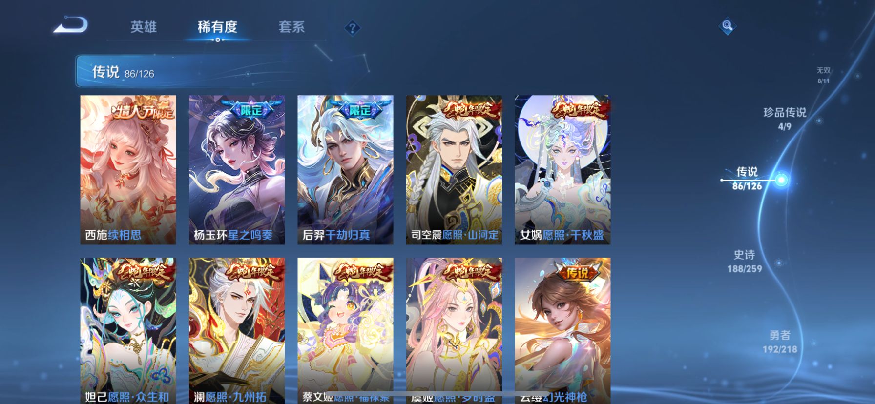 WZDN3252384王者荣耀账号详情图14