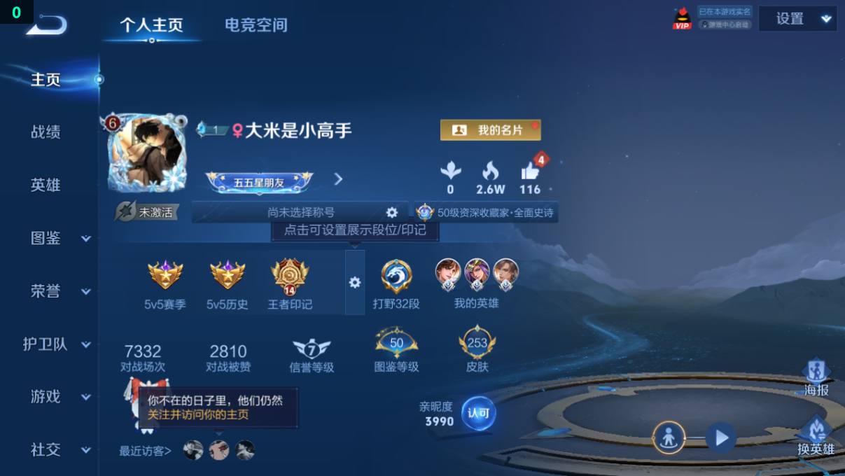 WZQM3252685王者荣耀账号详情图11 WZQM3252685王者荣耀账号详情图11