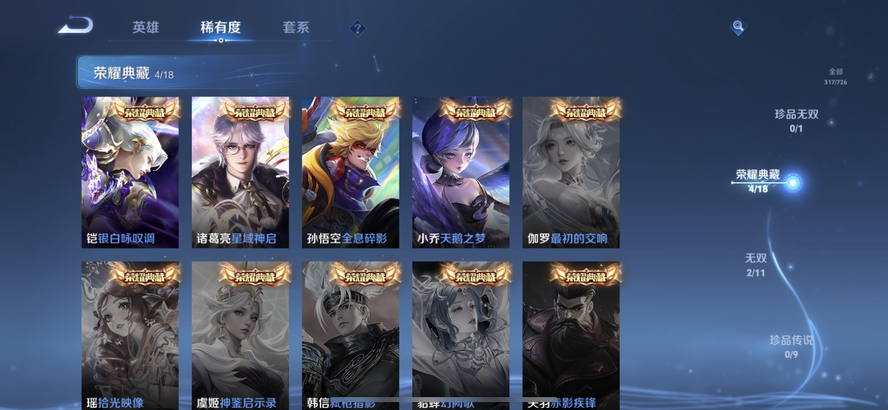 WZDN3253409王者荣耀账号详情图3