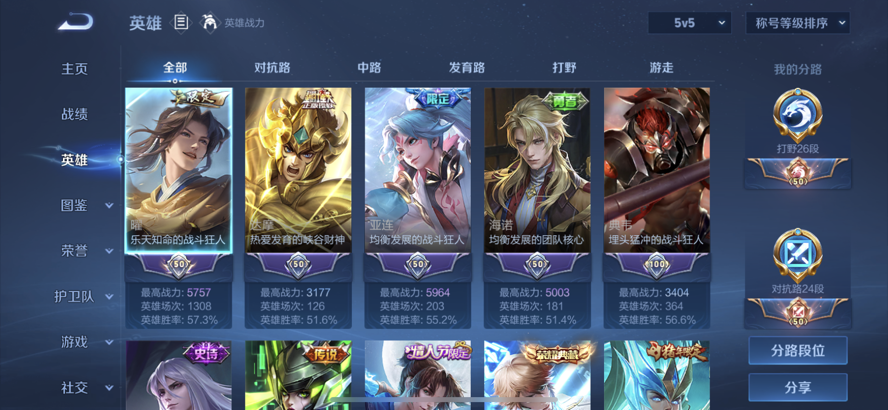 WZDN3254251王者荣耀账号详情图10 WZDN3254251王者荣耀账号详情图10