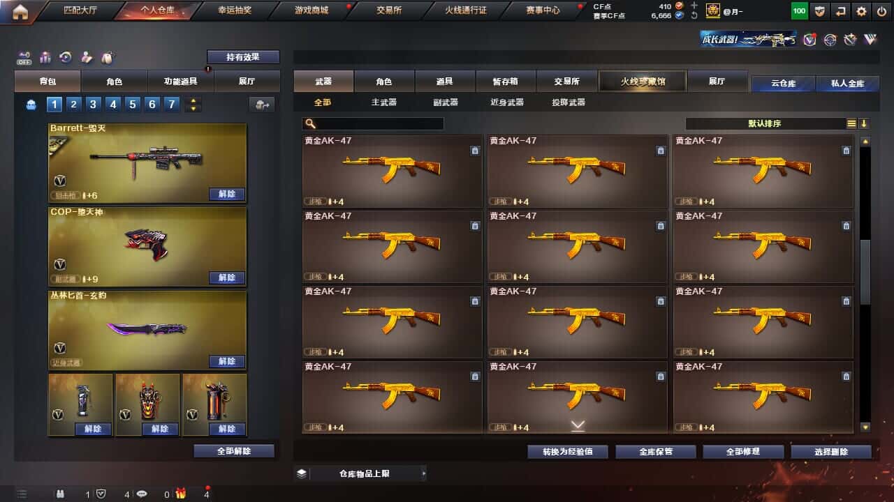 CFQM326887穿越火线账号详情图27