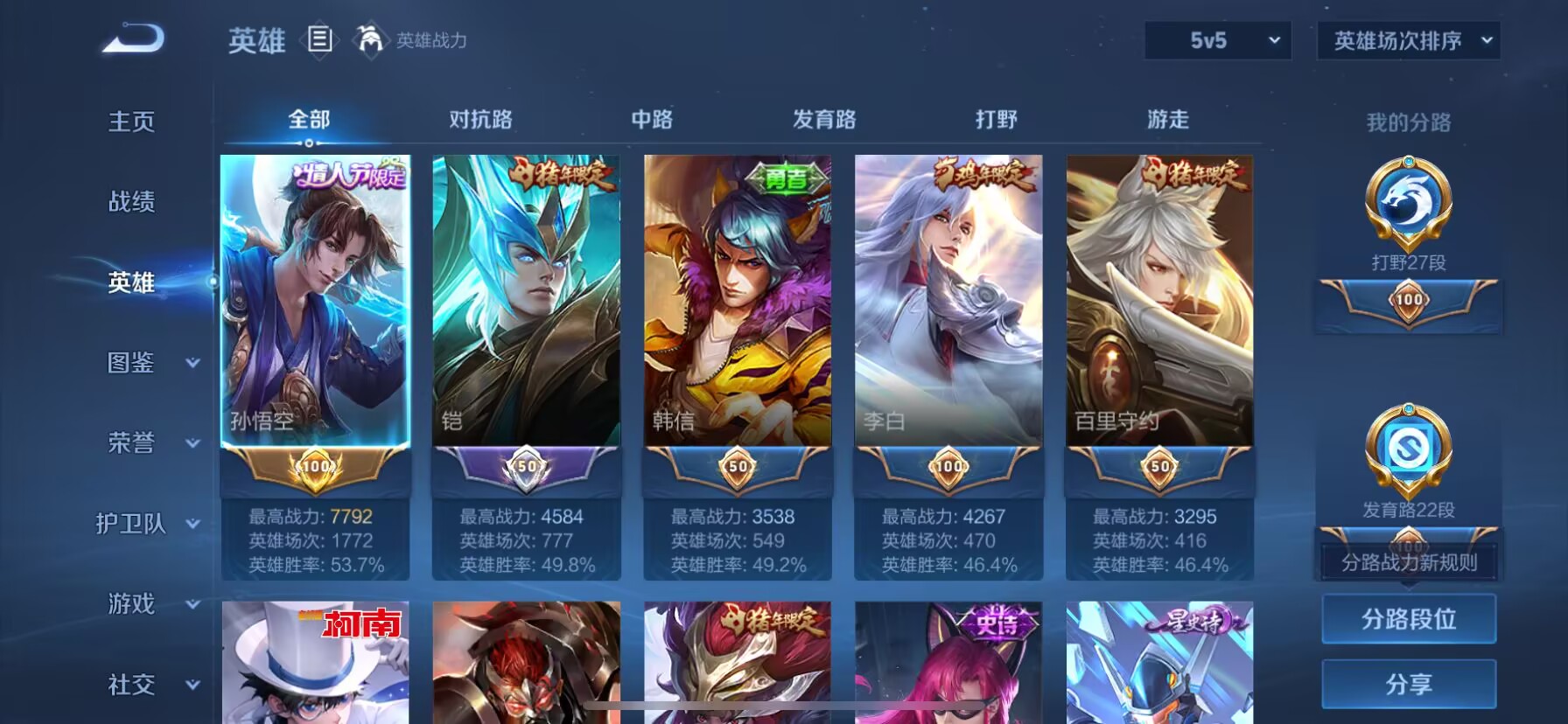 WZDN3259292王者荣耀账号详情图7