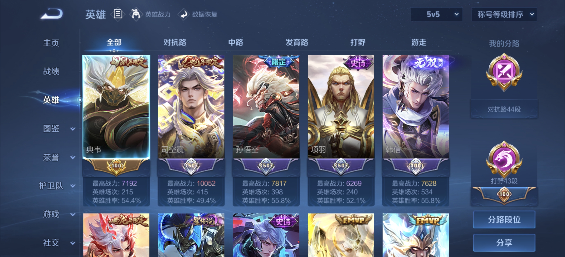 WZDN3259325王者荣耀账号详情图9