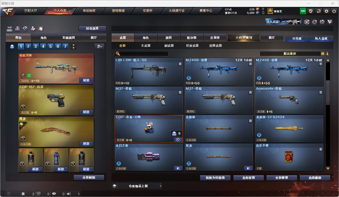 CFCMW332460穿越火线账号详情图23