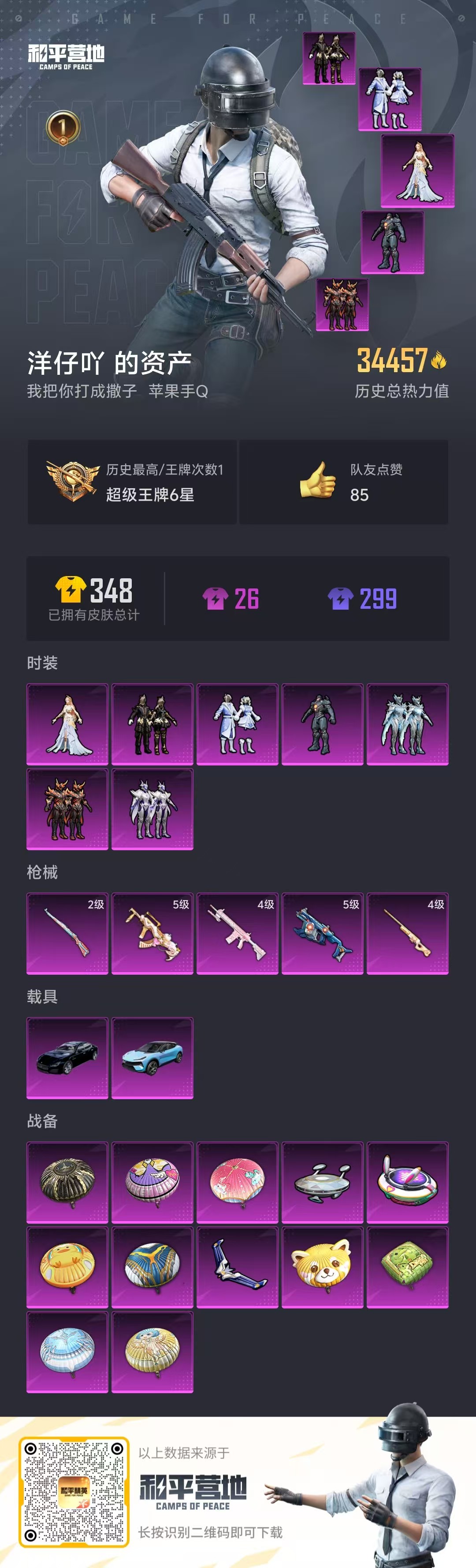 HPCMW3322104和平精英账号详情图2