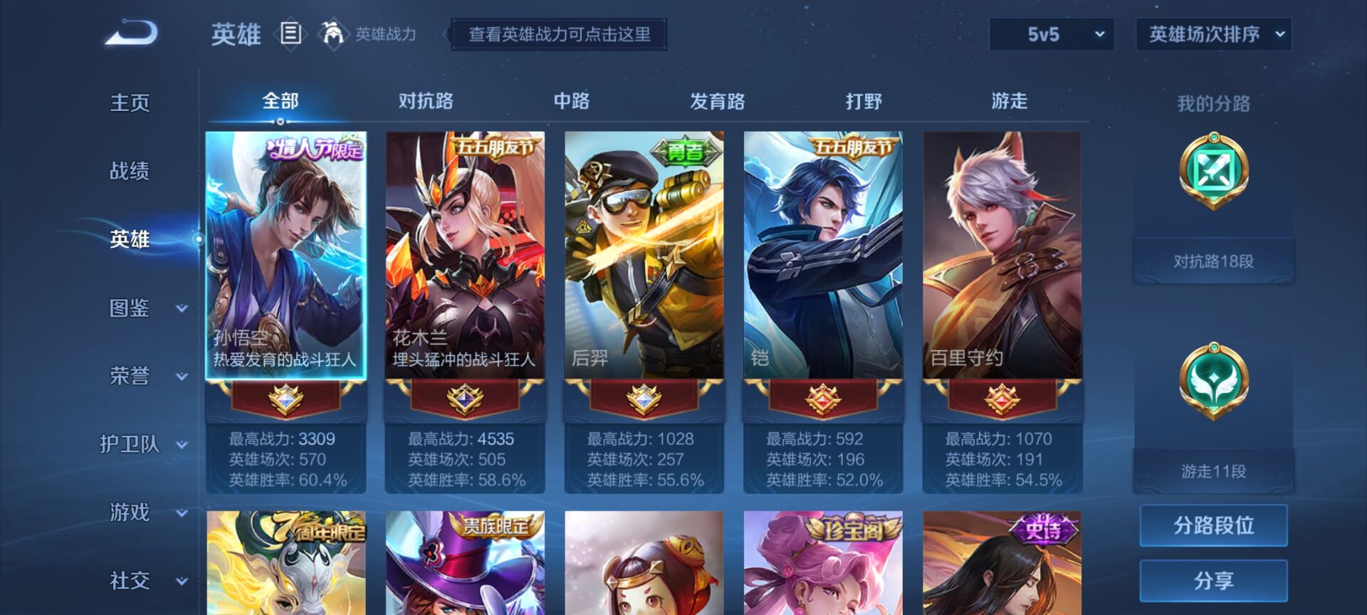 WZDN3263334王者荣耀账号详情图9
