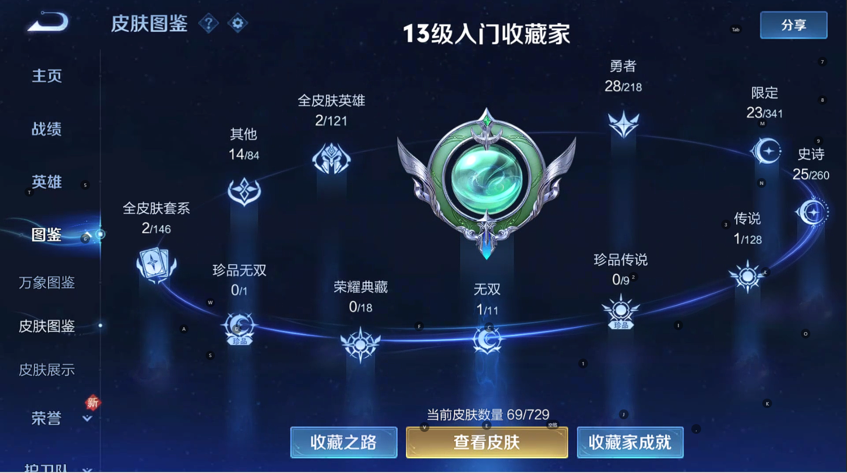 WZBSY3263371王者荣耀账号详情图3 WZBSY3263371王者荣耀账号详情图3