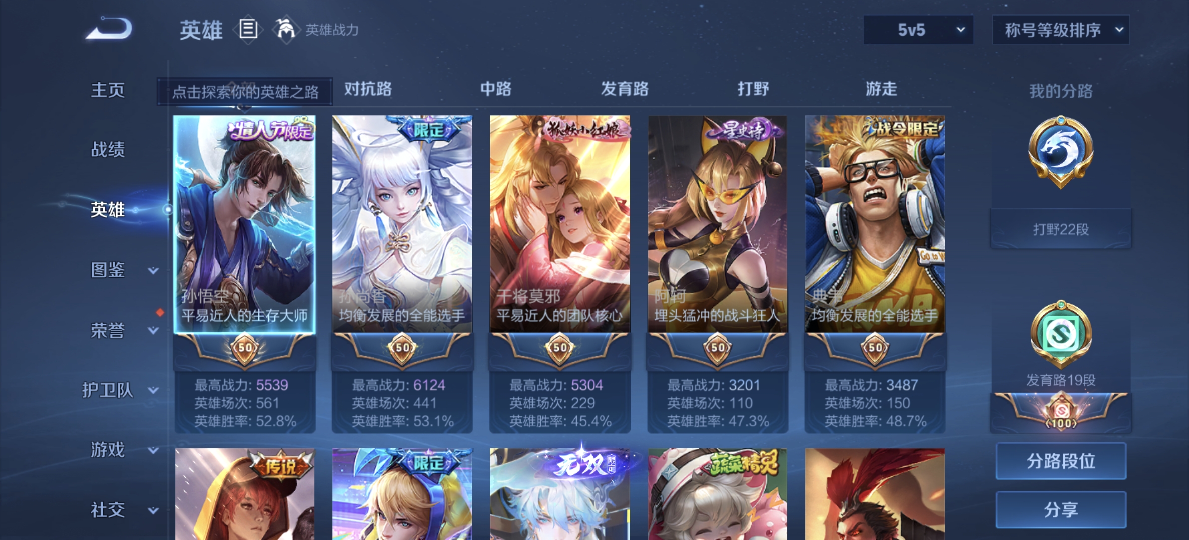 WZDN3264149王者荣耀账号详情图5