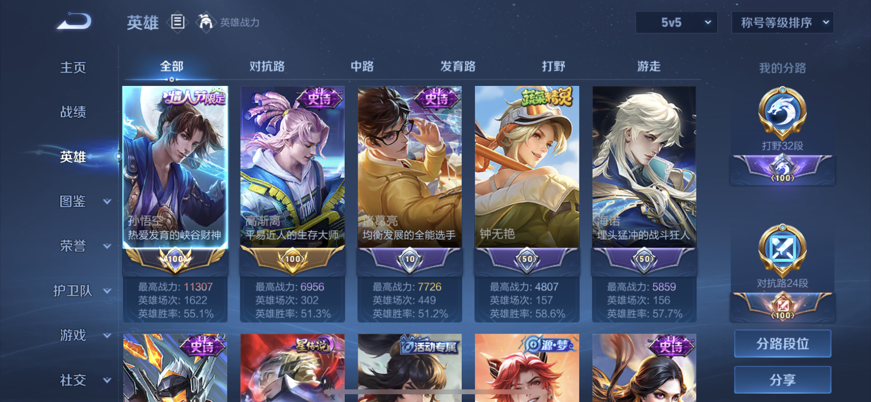 WZDN3265352王者荣耀账号详情图6 WZDN3265352王者荣耀账号详情图6