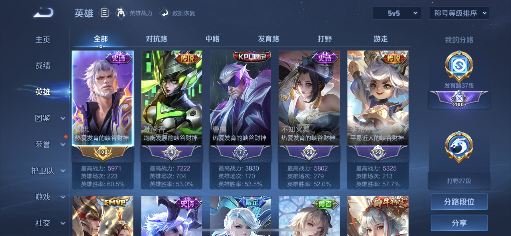 WZDN3265349王者荣耀账号详情图9