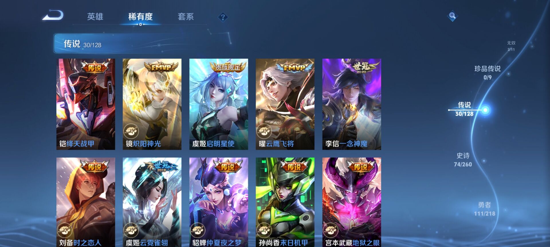 WZDN3266690王者荣耀账号详情图5