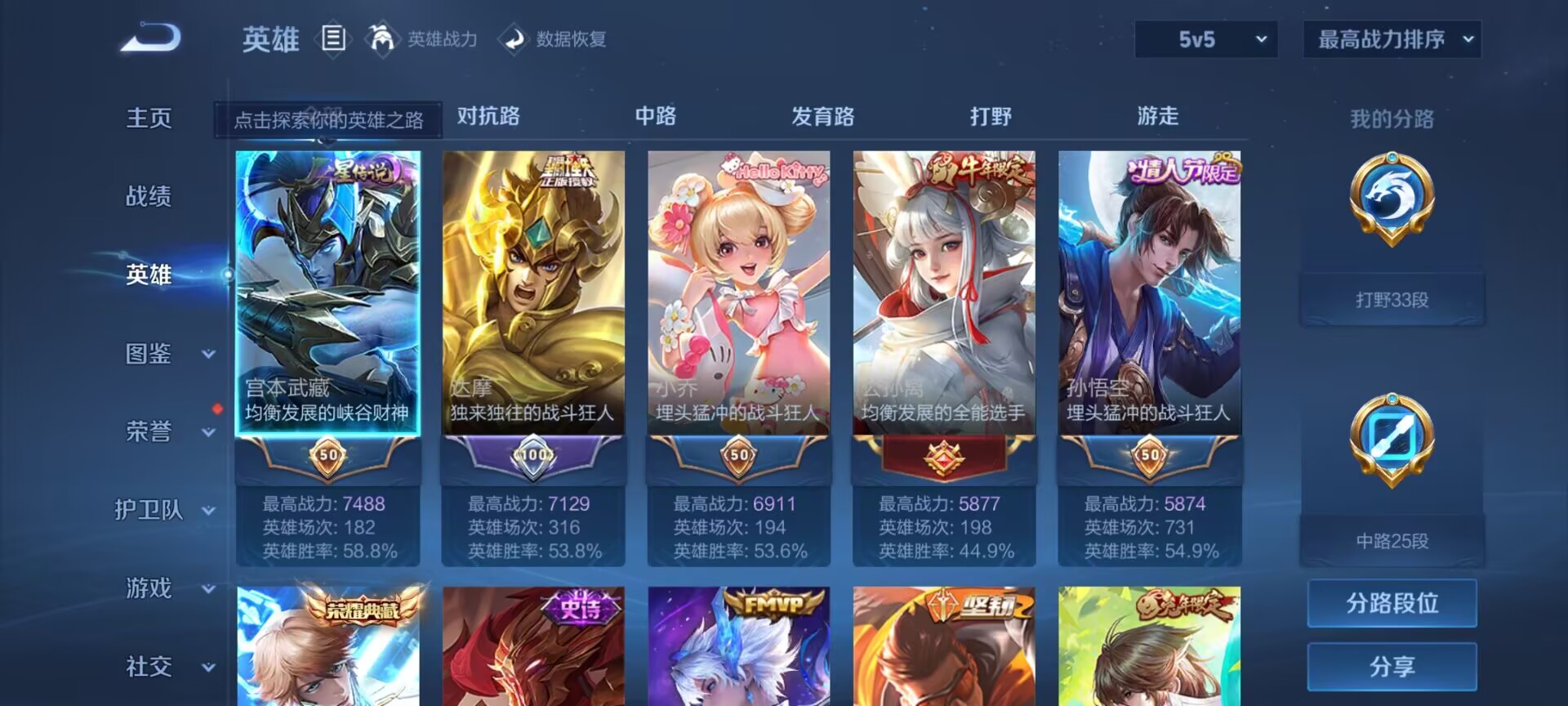 WZDN3269898王者荣耀账号详情图13